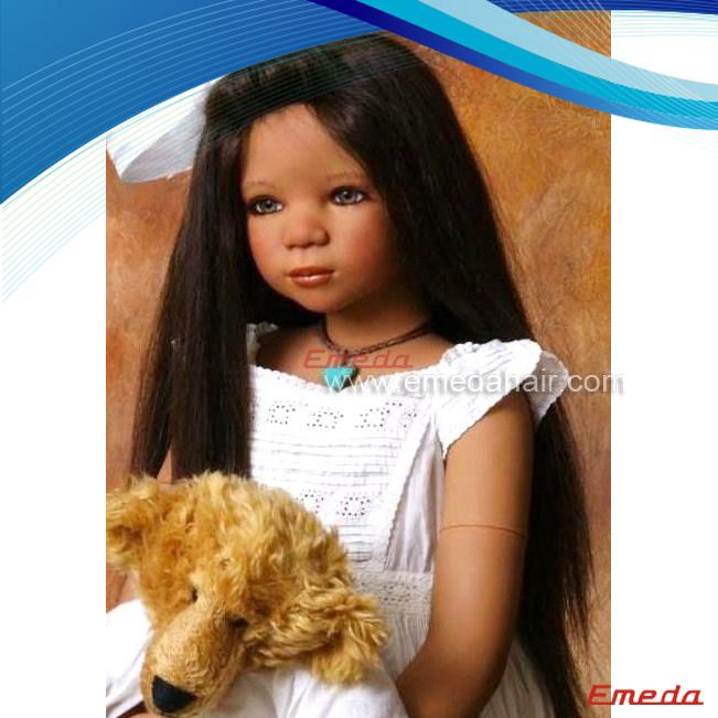 human hair doll wig-3